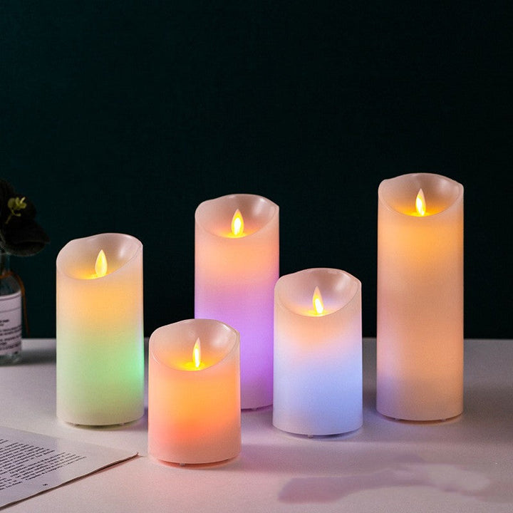 Vintage LED candle lamp for weddings and events