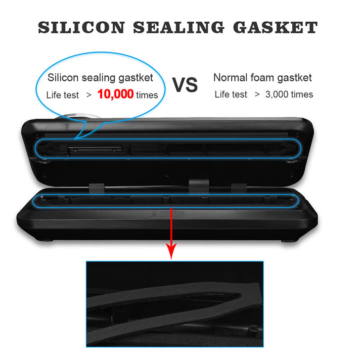 Portable automatic vacuum sealer for kitchen use
