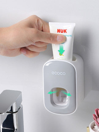 No-Mess Toothpaste Dispenser with Quick Installation Design

