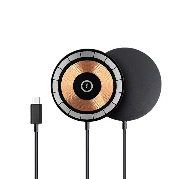 Qi-enabled 15W wireless charging pad for quick and easy charging”