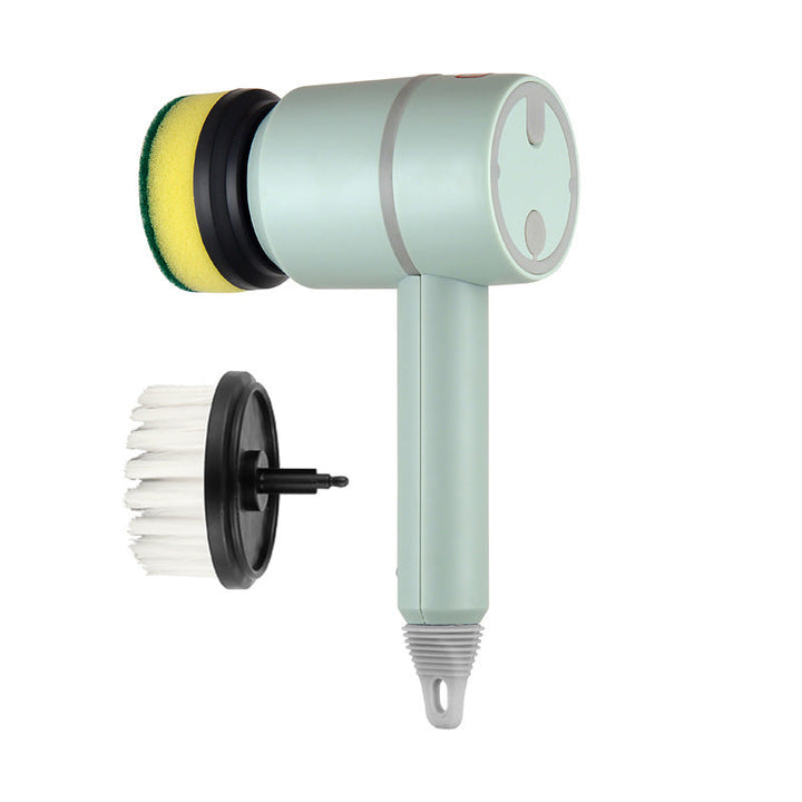 Power scrubber electric brush for tough stains and dirt removal