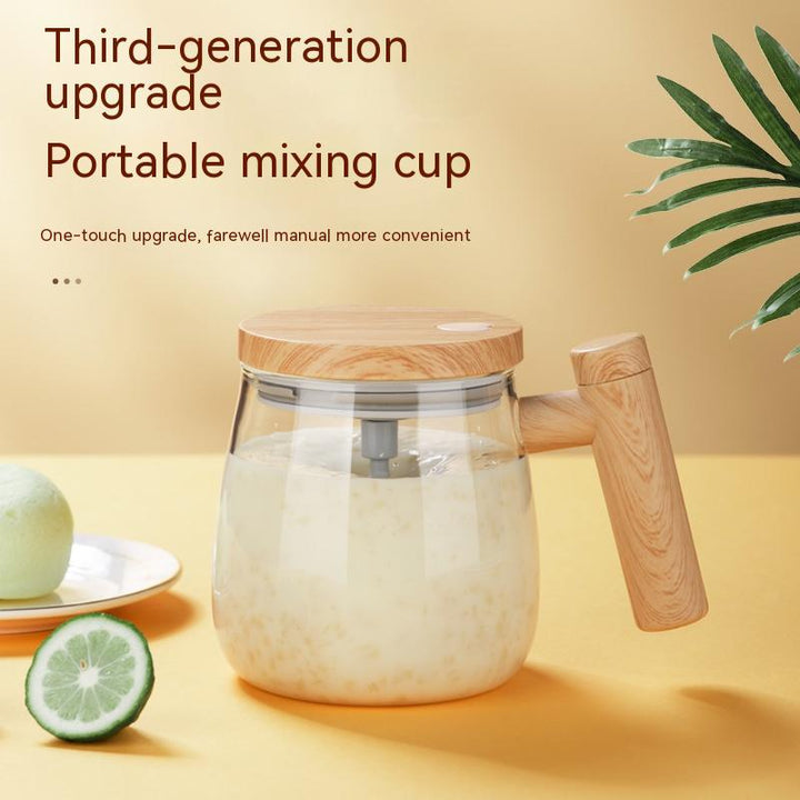 Automatic self-stirring mixing coffee mug for home and office