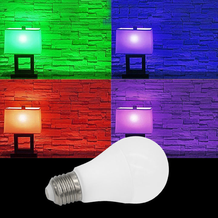 Energy-saving 16-color LED bulb for bedroom or living room