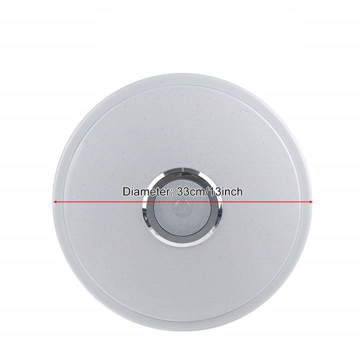 Smart ceiling lamp with adjustable brightness and color temperature