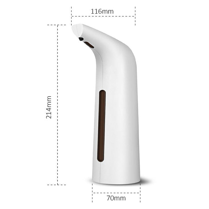 Sensor-operated automatic liquid dispenser for hygiene