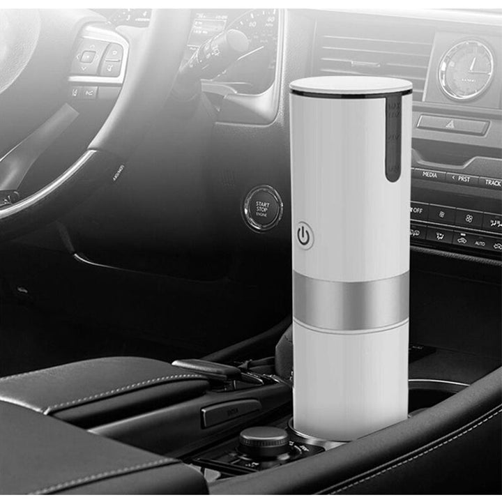 Portable Coffee Machine with Built-In Water Tank for Quick Brewing

