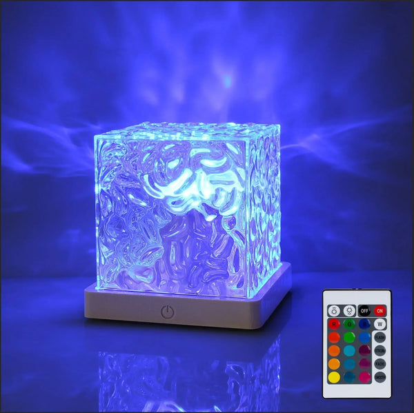 16 colors water night light for relaxing ambiance”