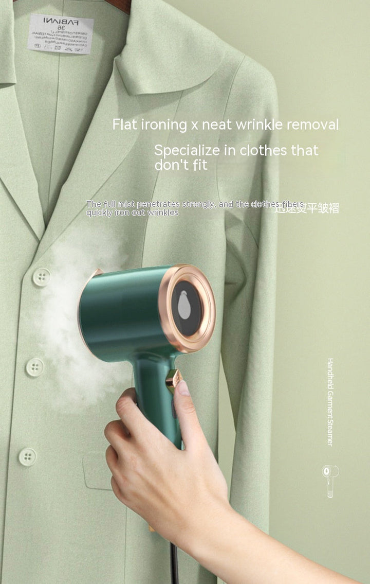 Electric handheld steamer for clothes, curtains, and upholstery