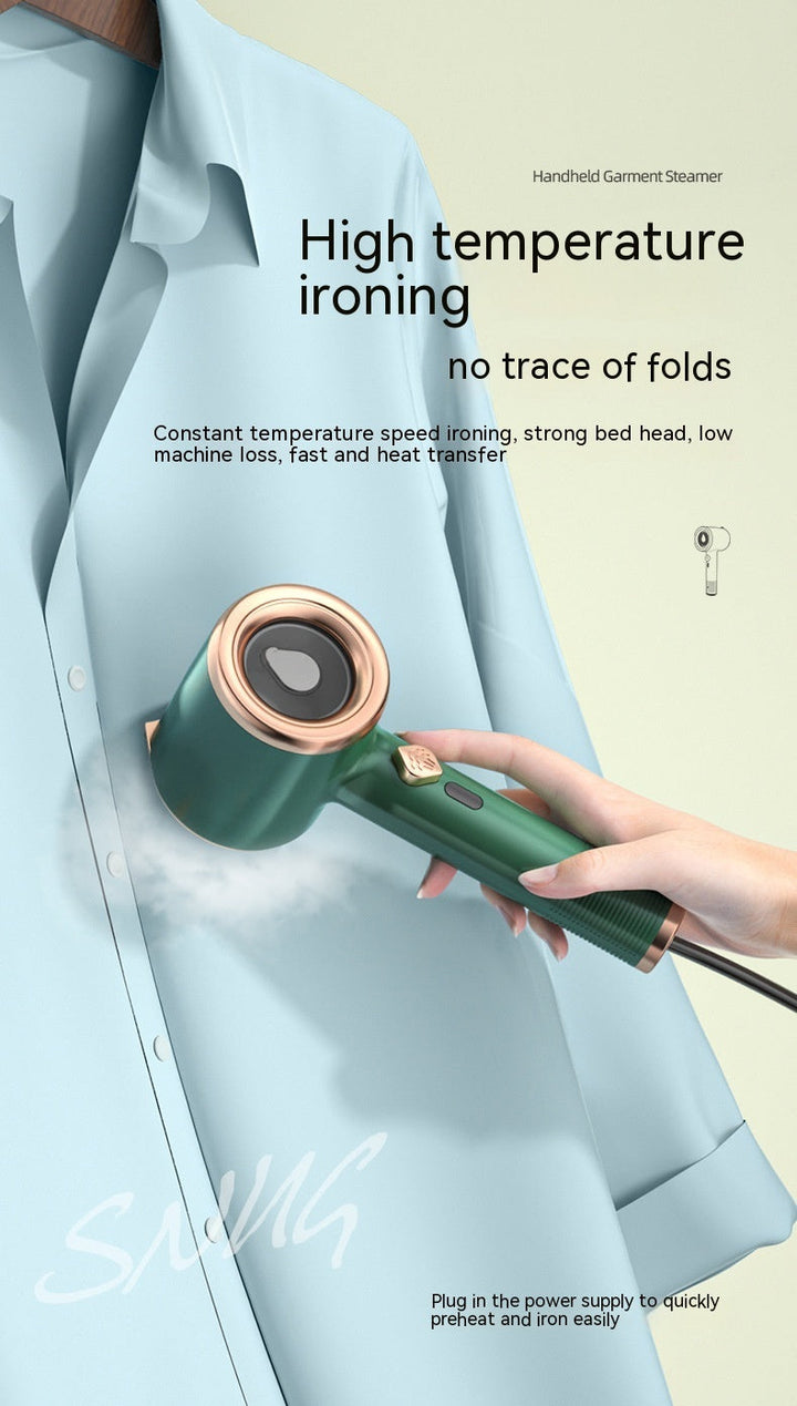 Handheld portable steamer for home and travel use