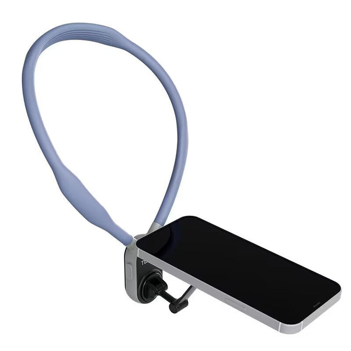 Multi-purpose silicone magnetic phone holder for home and office