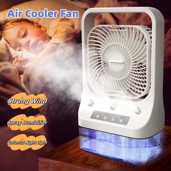 Mini Evaporative Air Cooler Using Water Cooling Technology for Small Rooms

