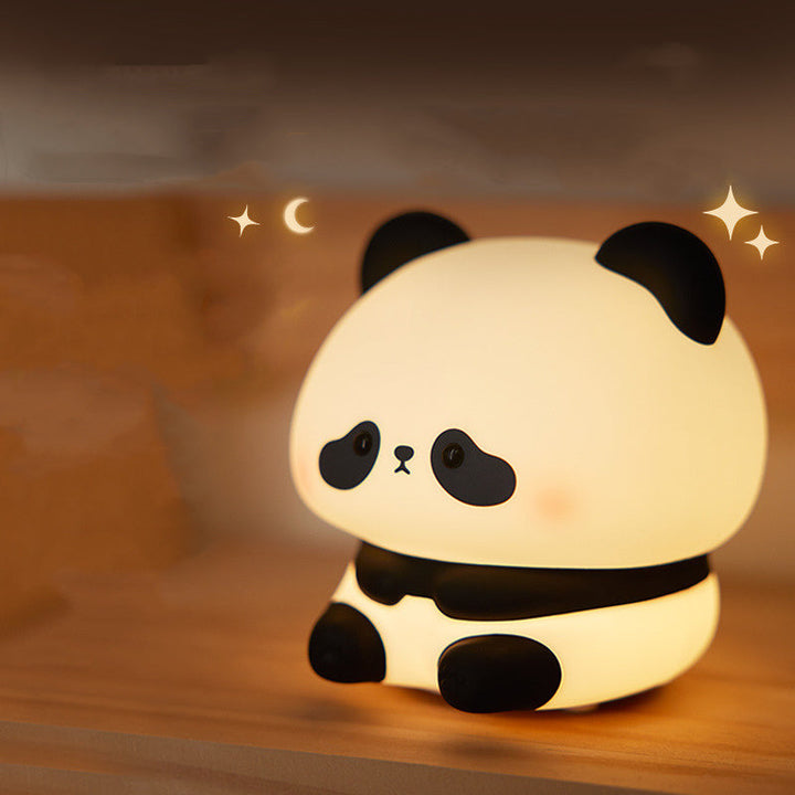 Energy-saving LED panda lamp for night use