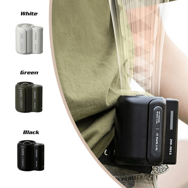 Compact Portable USB Charging Fan with Rechargeable Battery for Personal Use