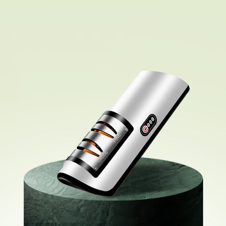 USB charging electric knife sharpener for home and outdoor use