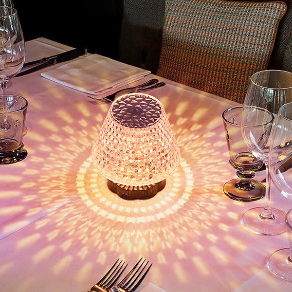 Color-changing water night lamp for bedroom décor