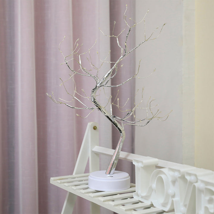 Decorative LED rice tree lamp with multicolor lighting