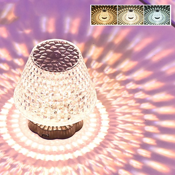 Adjustable water effect night light for cozy rooms