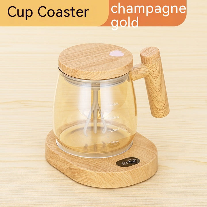 Portable self-mixing coffee mug for travel use
