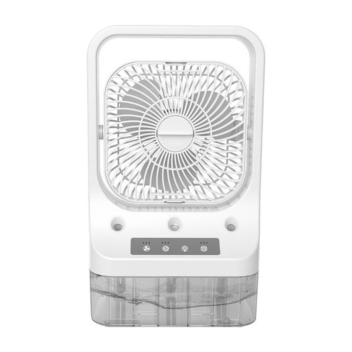 Rechargeable Water Air Conditioner with Adjustable Fan Speed and Mist Function

