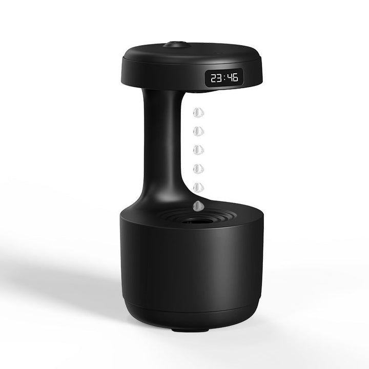Modern anti-gravity air humidifier for aromatherapy and moisture