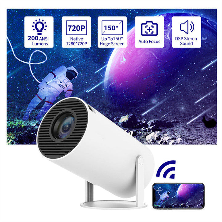 Portable projector for home theater and movie nights