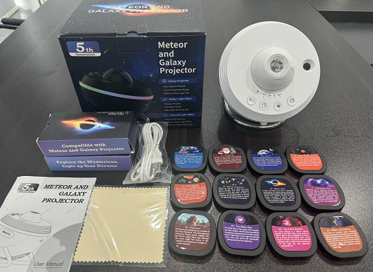 Galaxy night light projector for kids and adults