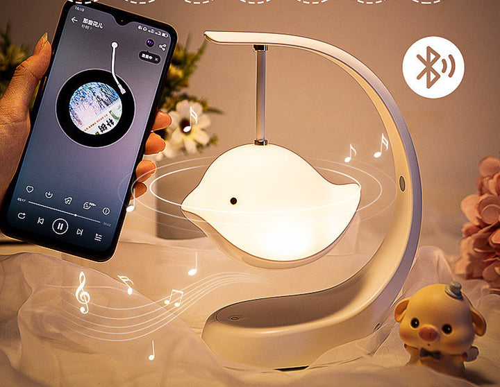 Compact baby sound machine for crib and travel use
