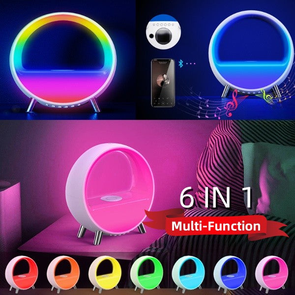 Wireless smart Bluetooth speaker with mood light feature