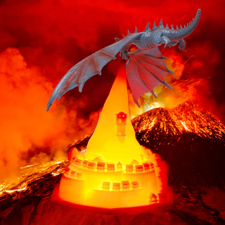 Portable dragon breathing night light for gifts