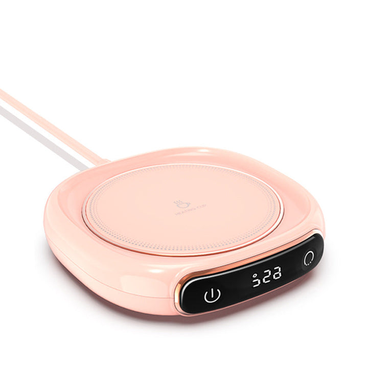USB-powered heating mug for home, office, and travel