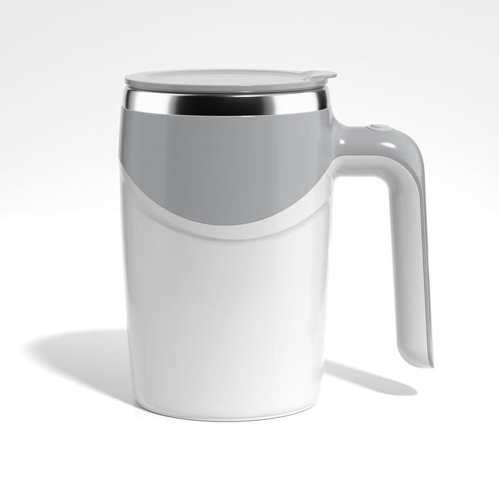 Self mixing hot drink cup
