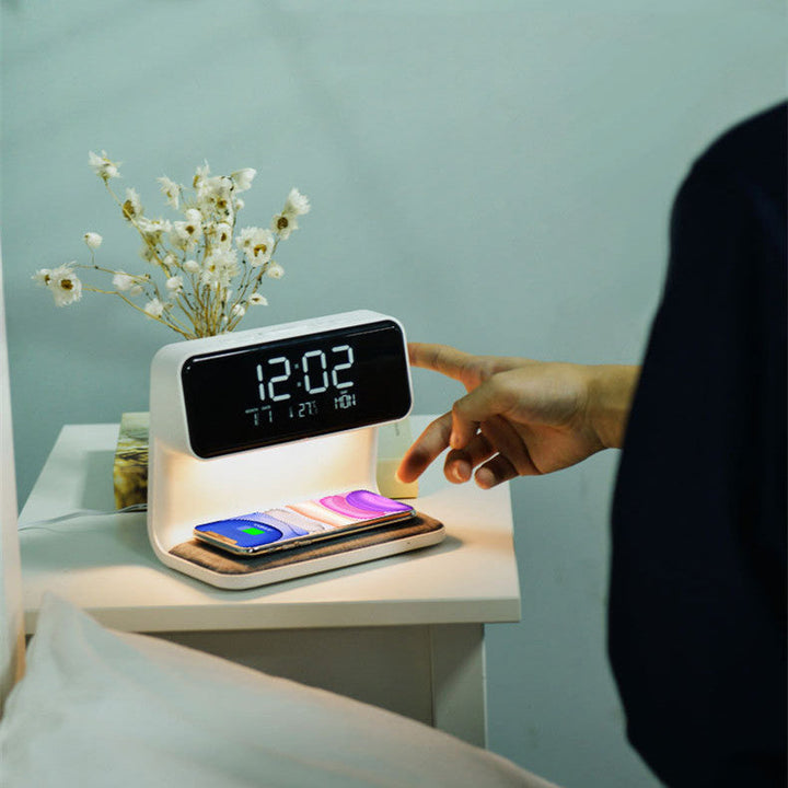 Foldable 3-in-1 wireless charger for travel and home use