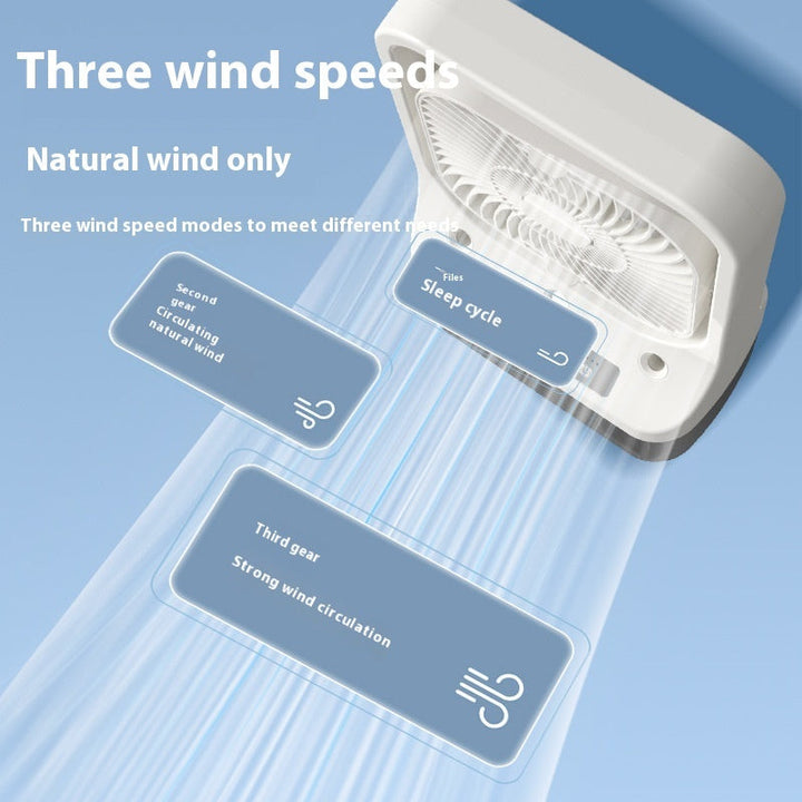 Compact Water-Based Air Conditioner for Desk, Office, or Bedroom Use

