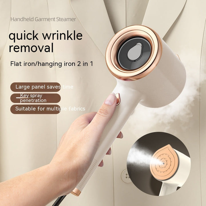 Mini portable steamer for quick garment touch-ups
