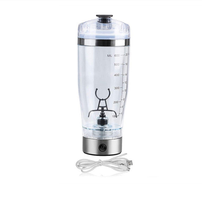 Lightweight electric shaker cup for gym enthusiasts