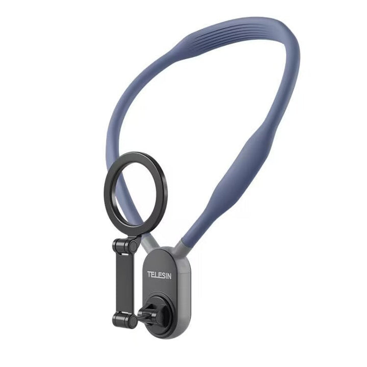 Adjustable silicone magnetic phone mount for smartphones