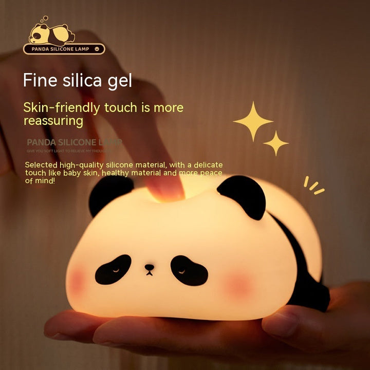 USB panda night light for cozy bedtime lighting