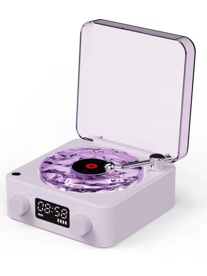 Rechargeable retro mini Bluetooth speaker for home and travel